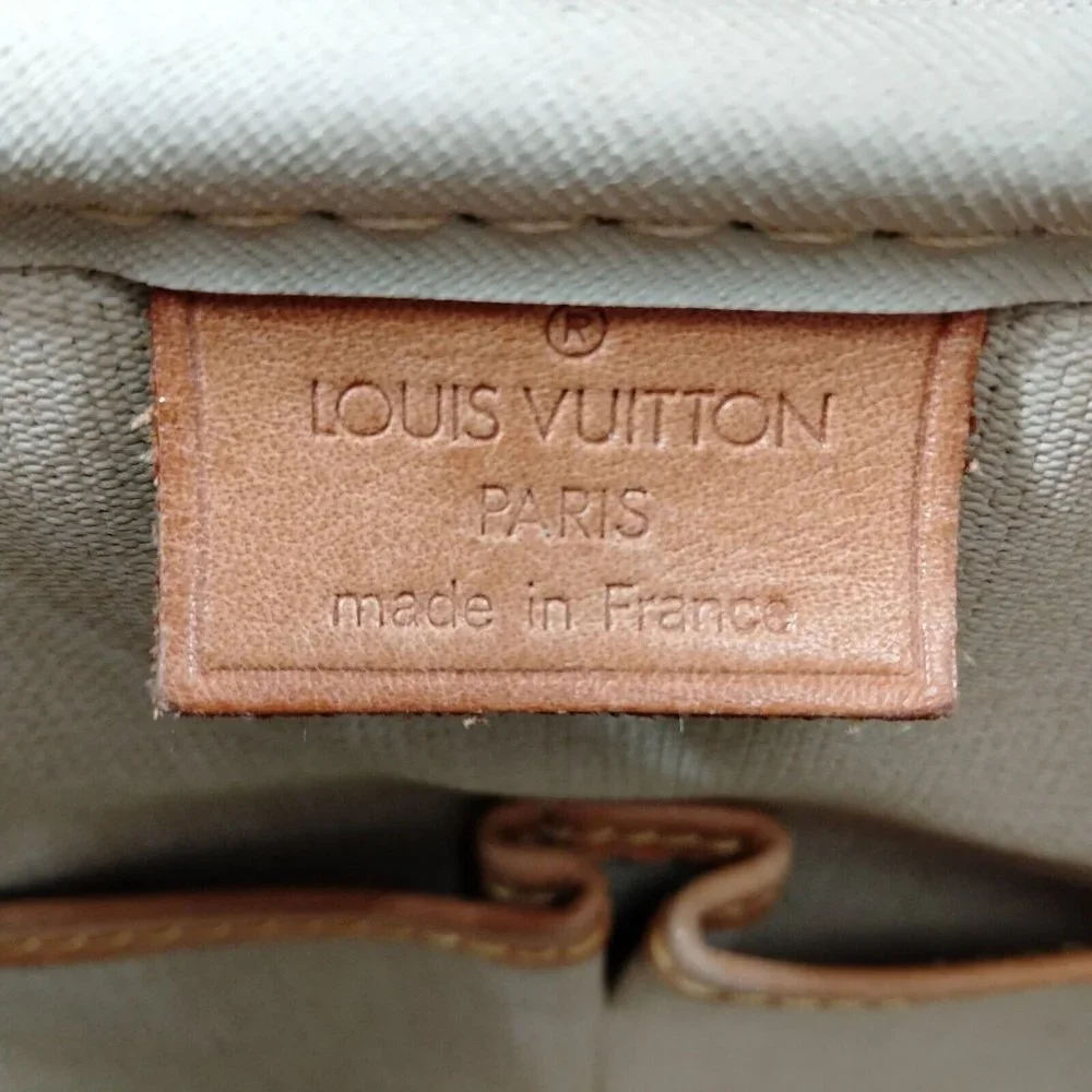 VINTAGE Louis Vuitton Satchel Bag Deauville Brown Monogram - Picture 7 of 16